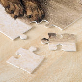 Albrecht Durer Young Hare Puzzle Legpuzzel (Zijkant)