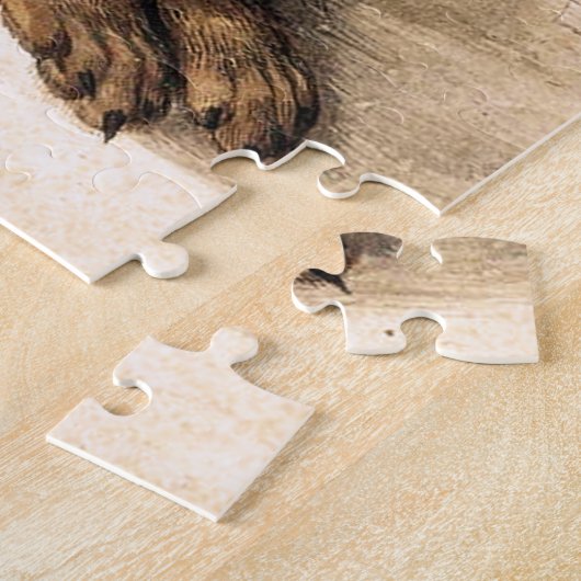 Albrecht Durer Young Hare Puzzle Legpuzzel (Zijkant)