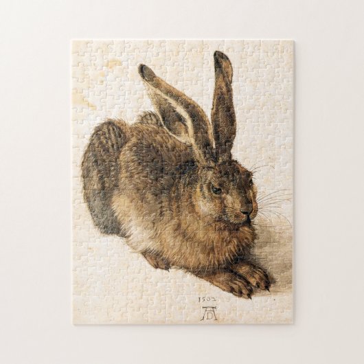 Albrecht Durer Young Hare Puzzle Legpuzzel (Verticaal)