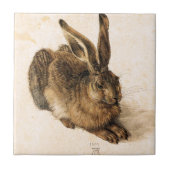 Albrecht Durer Young Hare Tile Tegeltje (Voorkant)