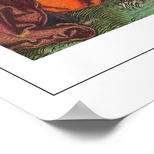 Albrecht Dürer Zedign Art Poster #1 (Hoek)