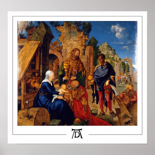 Albrecht Dürer Zedign Art Poster #3 (Voorkant)