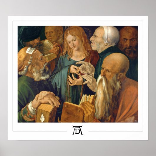 Albrecht Dürer Zedign Art Poster #5 (Voorkant)