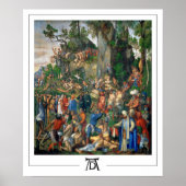 Albrecht Dürer Zedign Art Poster #97 (Voorkant)