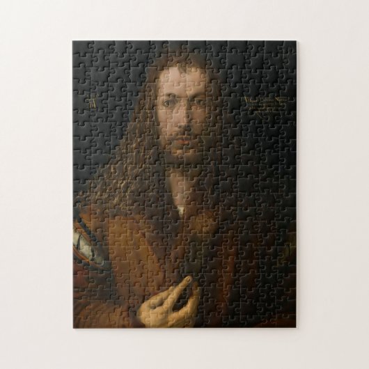 Albrecht Dürer - zelfportret, 1500 Jigzaag Puzzle Legpuzzel (Verticaal)