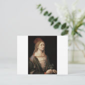 Albrecht Durer - zelfportret met een flesje Briefkaart (Staand voorkant)