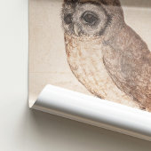 Albrecht tijdens de Kleine Uil Art Poster