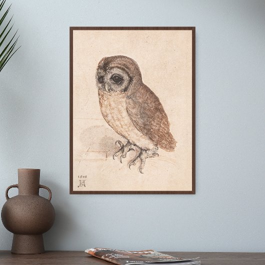 Albrecht tijdens de Kleine Uil Art Poster