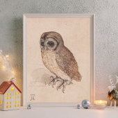 Albrecht tijdens de Kleine Uil Art Poster