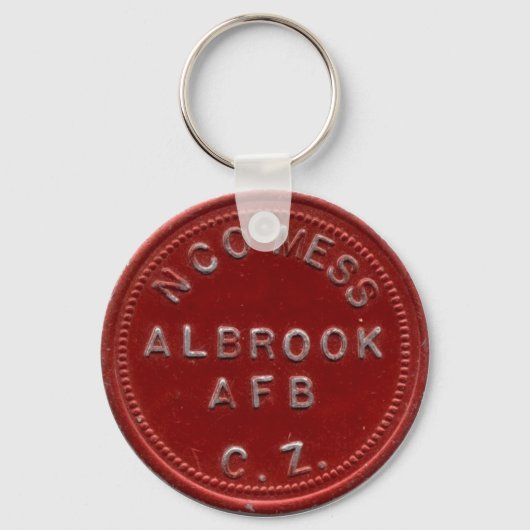 Albrook AFB NCO Mess Token Sleutelhanger (Voorkant)