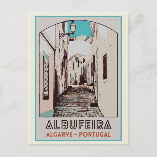 Albufeira, afbeelding van Algarve Portugal Briefkaart (Voorkant)