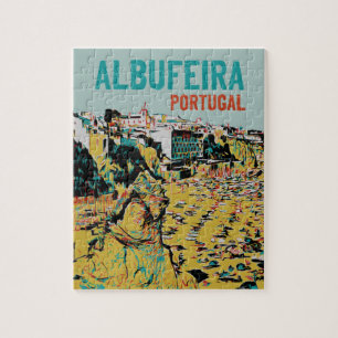 Albufeira Algarve Portugal — vintonijnreis Legpuzzel