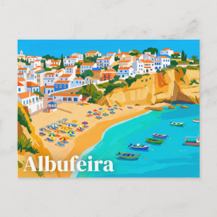 Albufeira Portugal Briefkaart