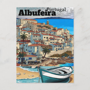 Albufeira Portugal Reis Poster Kunst, Portugal T Briefkaart