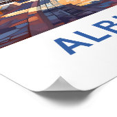 Albufeira Portugal Reisprint Poster (Hoek)