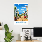 Albufeira Ski Oude Poster Park Reizen Nationaal (Thuiskantoor)