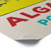 Albufeira strand Algarve Portugal vintage Poster (Hoek)