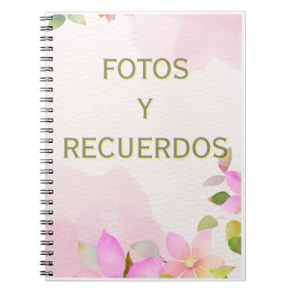 ALBUM DE FOTOS Y RECUERDOS NOTITIEBOEK