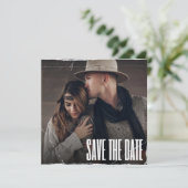 Album Hoesje Foto Bruiloft Save the Date (Staand voorkant)