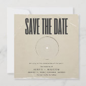 Album Hoesje Foto Bruiloft Save the Date (Achterkant)