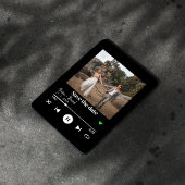 Album Hoesje Photo Music Player Song Save the Date Kaart