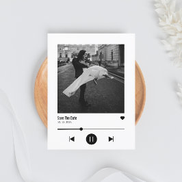 Album Hoesje Viral Music Save the Date Aankondigingskaart