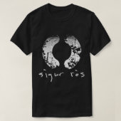 ALBUM LOGO Sigur Ros Sticker T-shirt (Design voorkant)
