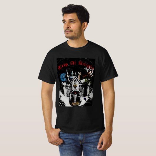 Album trip bij nacht logo t-shirt (Voorkant volledig)