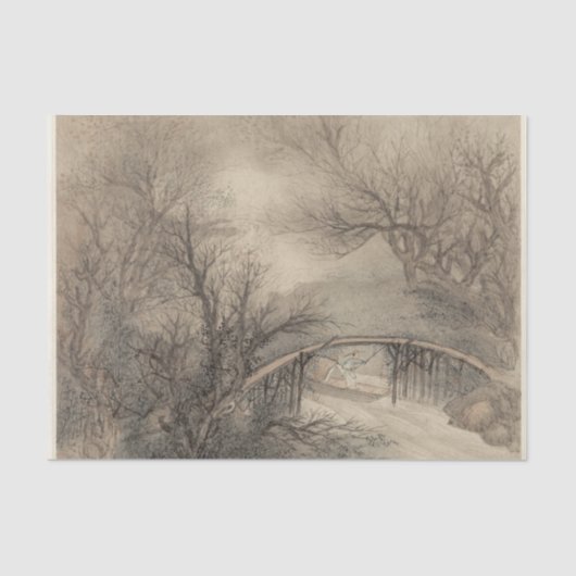 Album van Landschappen Leaf 1 van Wang Gai Tissuepapier (Voorkant)