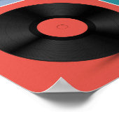 Album,vinylrecord,Poster muziek Poster (Hoek)