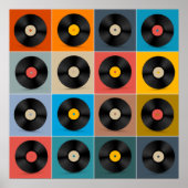 Album,vinylrecord,Poster muziek Poster (Voorkant)