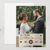 Albumcover Virale Muziek Bewaar de Datum (Voorkant / Achterkant)