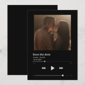 Albumhoes opslaan datum save the date (Voorkant / Achterkant)