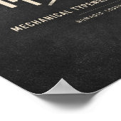 Albumhoes van Mechanical Typewriter Ambience Poster (Hoek)