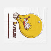 albumshow klassiek retro fleece deken (Voorkant (Horizontaal))