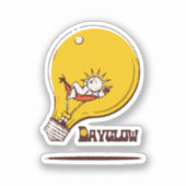albumshow klassiek retro sticker (Voorkant)