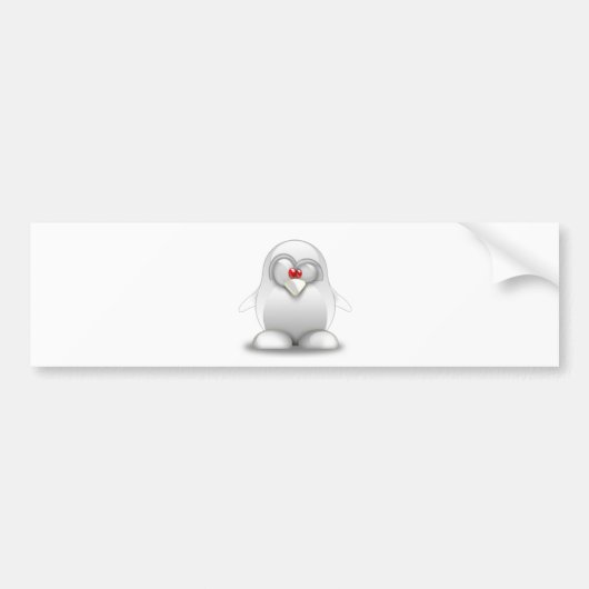 Albunotux Bumpersticker (Voorkant)