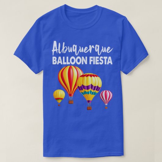Albuquerque Balballon Fiesta Ballooning Festival T-shirt (Design voorkant)