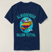 Albuquerque Ballon New Mexico Festival Hot Air 1 T-shirt (Design voorkant)