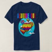 Albuquerque Ballon New Mexico Festival Hot Air T-shirt (Design voorkant)