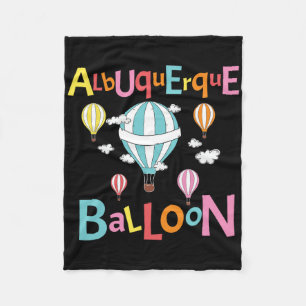 Albuquerque Ballon New Mexico Heet Luchtballon Fleece Deken