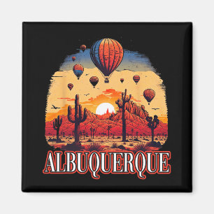 Albuquerque Ballon New Mexico Heet Luchtballon Magneet
