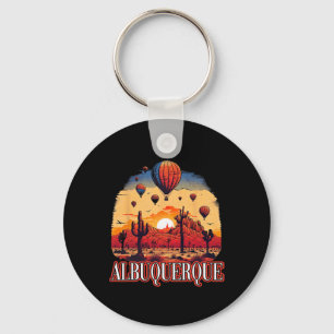 Albuquerque Ballon New Mexico Heet Luchtballon  Sleutelhanger