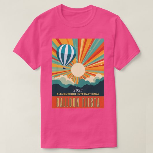 Albuquerque-ballon T-shirt (Design voorkant)
