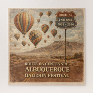 Albuquerque Ballonfestival Familie Spelavond Legpuzzel