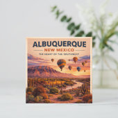 Albuquerque Ballonnen Notities uit het Zuidwesten (Staand voorkant)