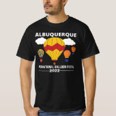 Albuquerque Balloon 2022 T-Shirt (Voorkant)