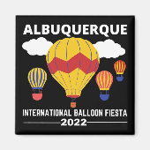 Albuquerque Balloon Fiesta 2022 Magneet (Voorkant)
