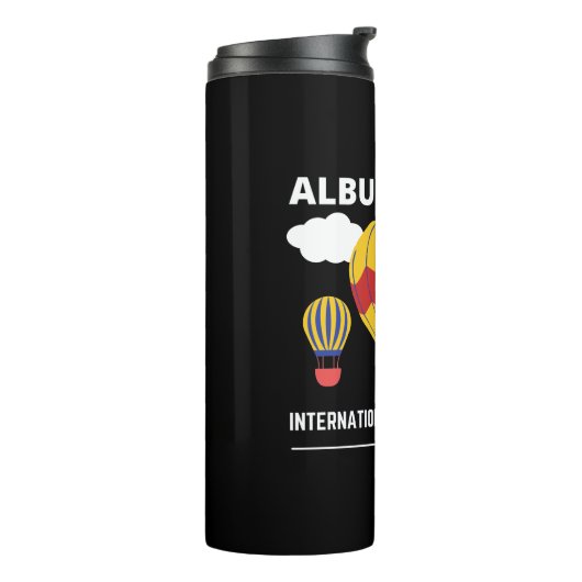 Albuquerque Balloon Fiesta 2022 Thermosbeker (Gedraaid links)