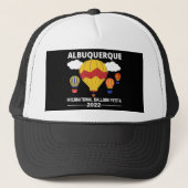 Albuquerque Balloon Fiesta 2022 Trucker Pet (Voorkant)
